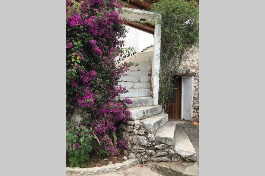 Traditional Stone House In Eastern Mani Flomochori Buitenkant foto